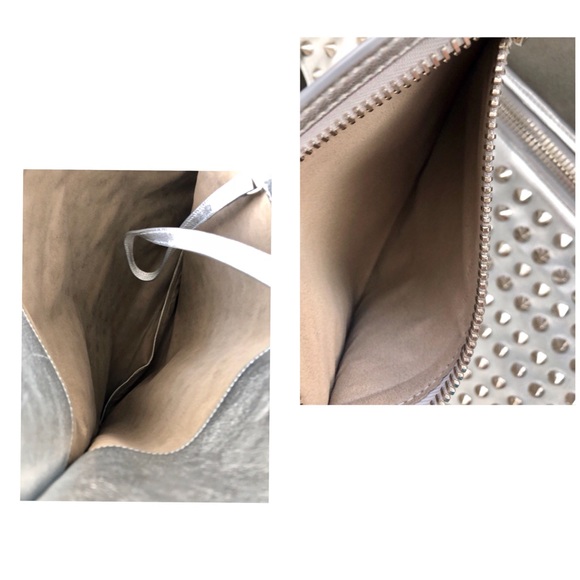 Tom Ford Alix Studded Metallic Shoulder Bag Clutch - Picture 6 of 8